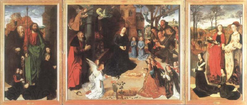 Hugo van der Goes Portinari Altarpiece Spain oil painting art